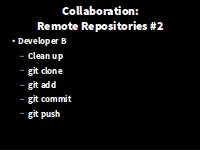 Remote Repositories #2