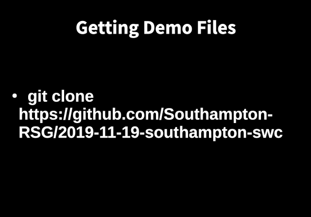 Downloading Demo Files