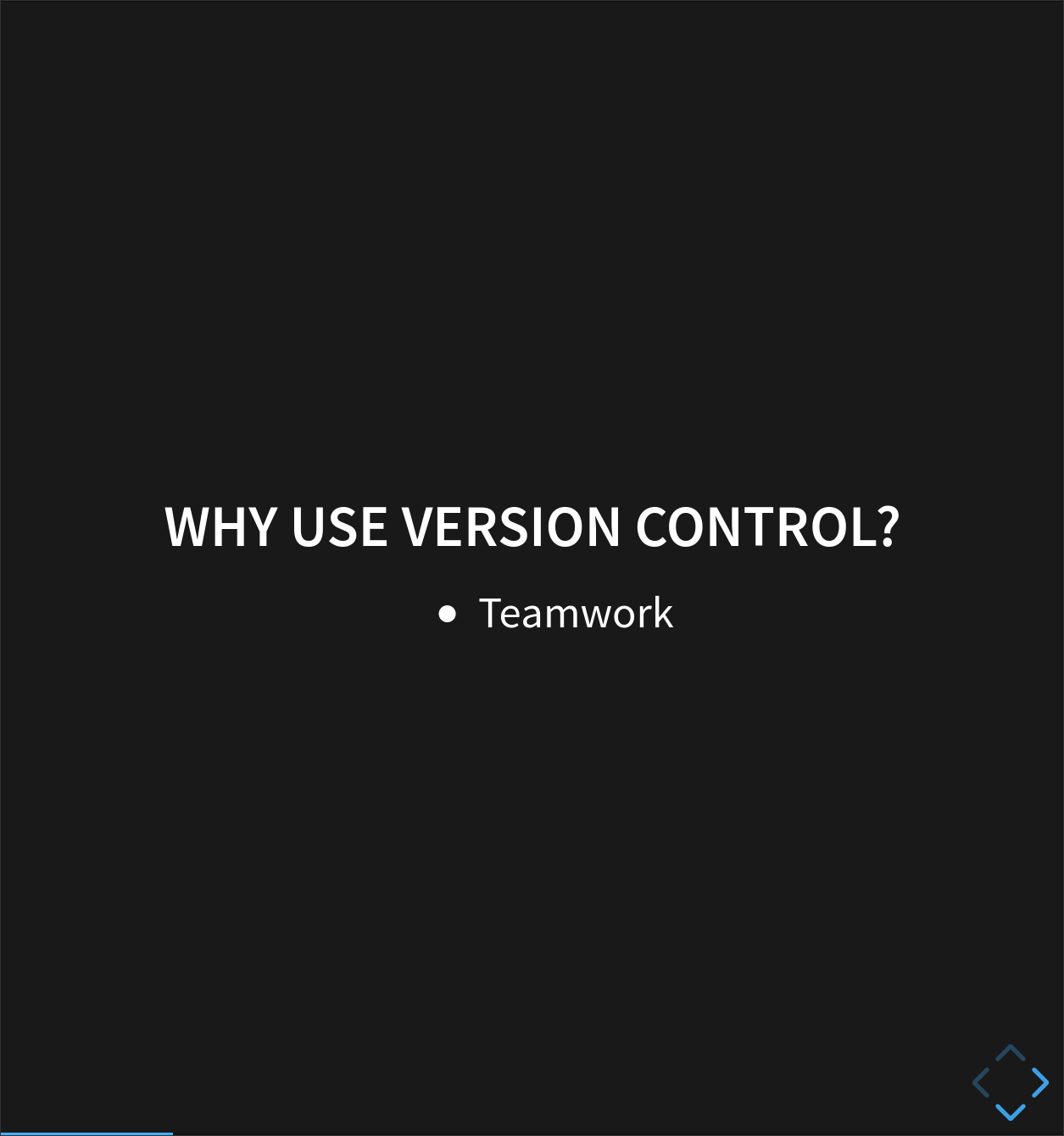 Why Use Version Control? #2