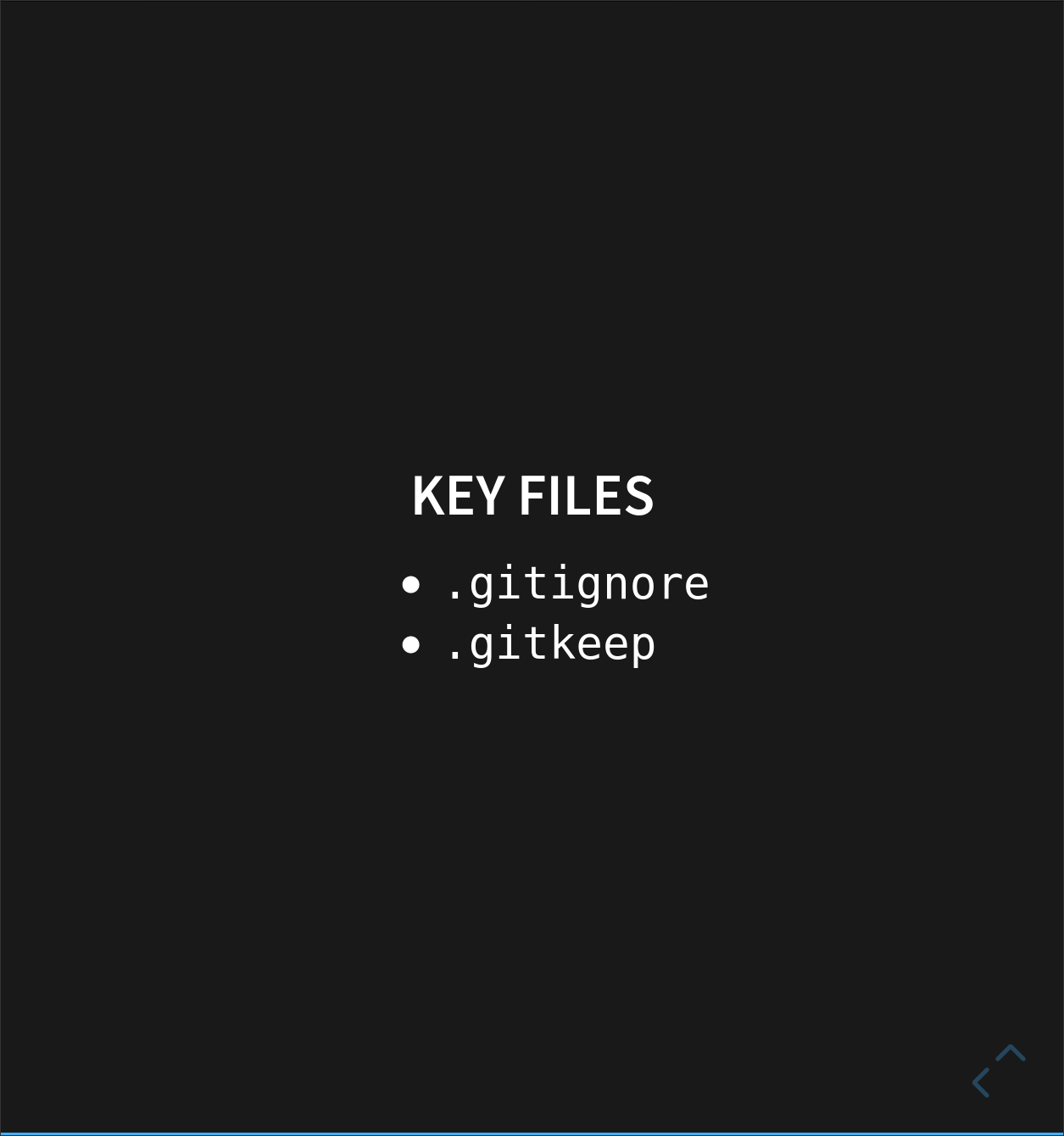Key files